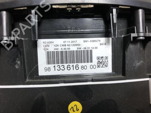 Instrument cluster CITROËN C3 III (SX) 1.2 VTi 82 | BP20629919C47 