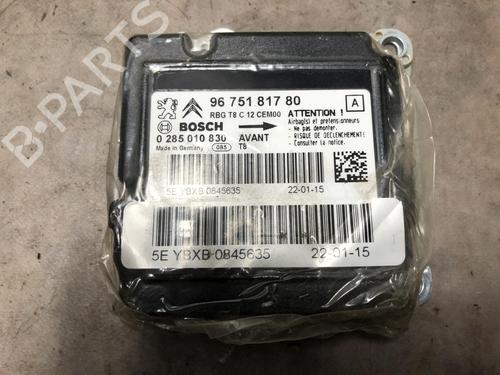 Used ECU airbags PEUGEOT 3008 I MPV (0U_) 1.6 BlueHDi 120 (120 hp) 24595571