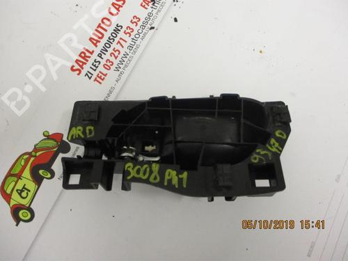 Rear right interior door handle PEUGEOT 3008 I MPV (0U_) 1.6 HDi | BP12967765I16 