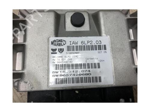 Engine control unit (ECU) PEUGEOT 206 Hatchback (2A/C) 1.4 16V | BP23871074M57