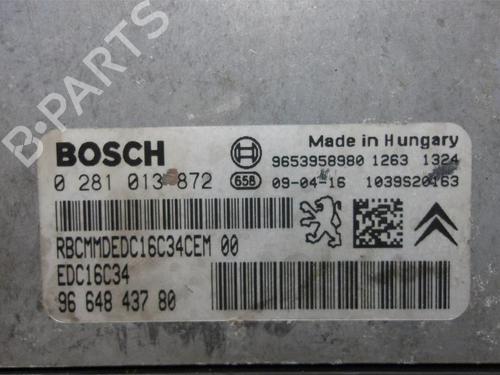 Engine control unit (ECU) CITROËN C3 Picasso (SH_) 1.6 HDi | BP13275242M57
