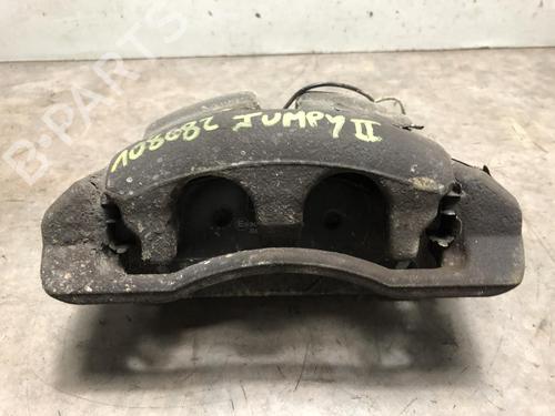 Used Left front brake caliper CITROËN JUMPY II Van 1.6 HDi 90 8V (90 hp) 20633155