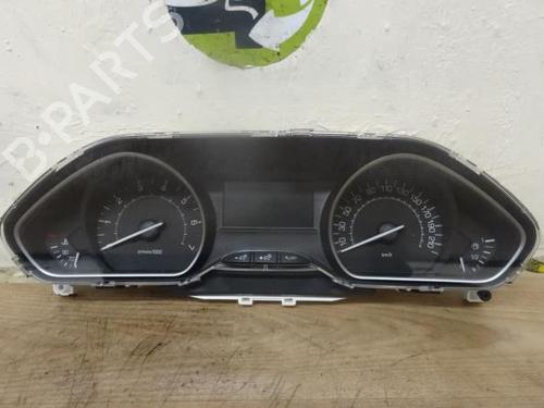 Used Instrument cluster PEUGEOT 208 I (CA_, CC_) 1.2 VTi 68 / PureTech 68 (68 hp) 13290182