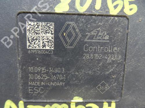 Used ABS pump RENAULT MEGANE IV Hatchback (B9A/M/N_) 1.3 TCe 115 (B9N9) (116 hp) 29174142