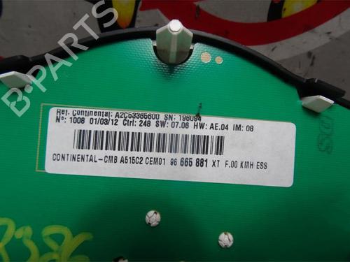 Instrument cluster CITROËN C3 II (SC_) 1.4 | BP12966412C47 
