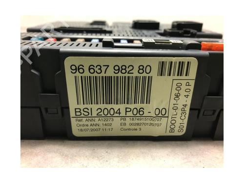 Fuse box PEUGEOT 207 (WA_, WC_) 1.4 HDi | BP23098250E1