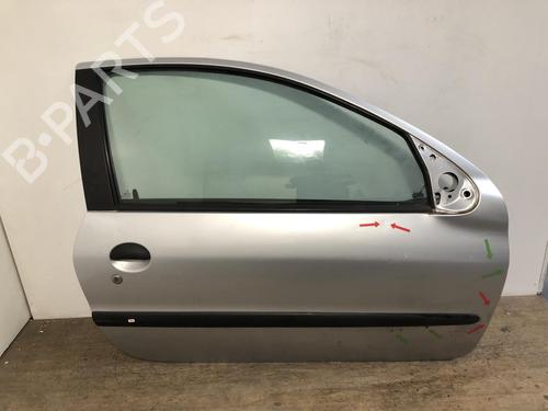 Dør højre fortil Dør højre fortil PEUGEOT 206 Hatchback (2A/C) 1.6 16V (109 hp) 20634470 20634470
