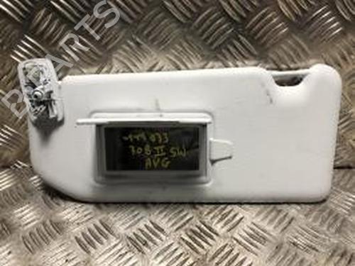 Used Left sun visor PEUGEOT 308 SW II (LC_, LJ_, LR_, LX_, L4_) 1.5 BlueHDi 100 (102 hp) 30796842