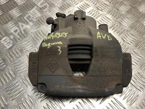 Used Right front brake caliper RENAULT LAGUNA III (BT0/1) 1.5 dCi (BT00, BT0A, BT0T, BT1J) (110 hp) 24321775