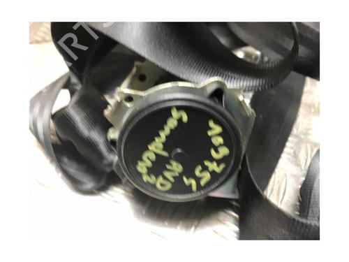 Front right seatbelt DACIA SANDERO II 1.0 SCe 75 (B8JC, B8JD, B8NC) | BP24191304I25 