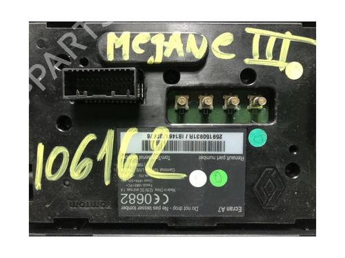 Display monitor RENAULT MEGANE III Grandtour (KZ0/1) 1.5 dCi (KZ0C, KZ1A) | BP20616795C48