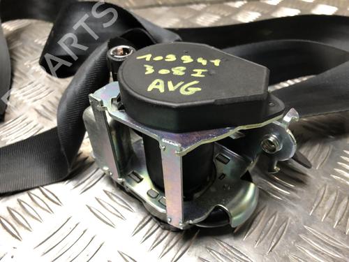 Front left seatbelt PEUGEOT 308 I (4A_, 4C_) 1.6 THP 16V | BP24492902I26