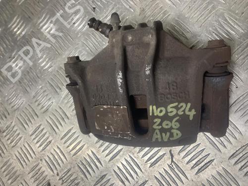 Used Right front brake caliper Right front brake caliper PEUGEOT 206+ (2L_, 2M_) 1.1 (60 hp) 33851471 33851471