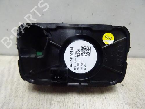 Used Headlight switch AUDI A3 Sportback (8VA, 8VF) 2.0 TDI quattro (184 hp) 28286611