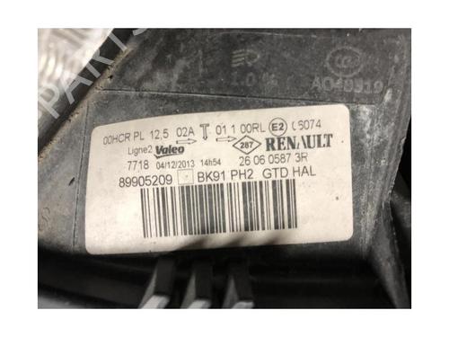 Left headlight RENAULT LAGUNA III (BT0/1) 1.5 dCi (BT00, BT0A, BT0T, BT1J) | BP25338206C28 