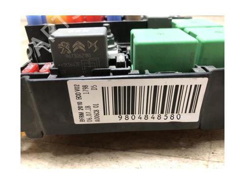 Fuse box CITROËN BERLINGO Box Body/MPV (K9) 1.5 BlueHDi 130 | BP23872365E1 - Image 3