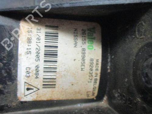 Left front fog light NISSAN X-TRAIL I (T30) 2.2 Di 4x4 | BP13287193C30 
