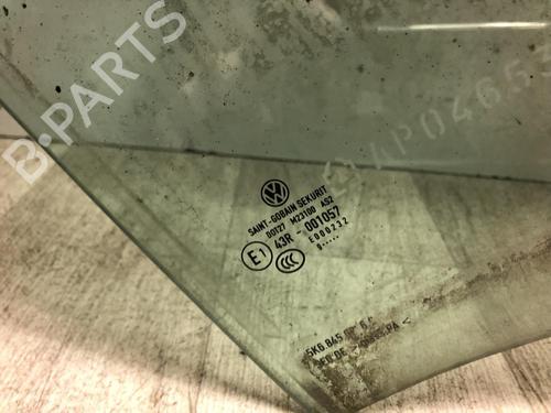 rear-right-door-window-vw-golf-vi-5k1-2008-2009-2010-2011-2012-2013-2014-25306413 main image