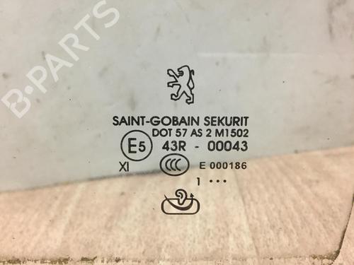 Dør rude ventre bagtil PEUGEOT 607 (9D, 9U) 2.2 HDi (133 hp) 13224058