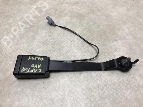 Used Seat buckle RENAULT CAPTUR I (J5_, H5_) 1.5 dCi 90 (J5N4, J5M5, J5MW, J5M6, J5AL, J5AJ) (90 hp) 20614183