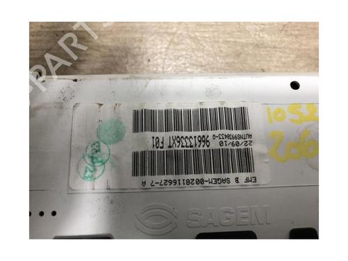 Display monitor PEUGEOT 206+ (2L_, 2M_) 1.4 HDi eco 70 | BP23063380C48 