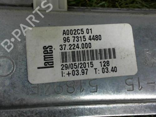 Front left window mechanism PEUGEOT 208 I (CA_, CC_) 1.6 HDi / BlueHDi 75 | BP13266180C22