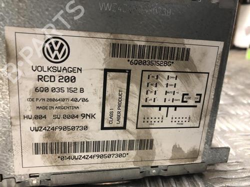 Radio VW POLO (9N_, 9A_) 1.4 TDI | BP28361174E6 