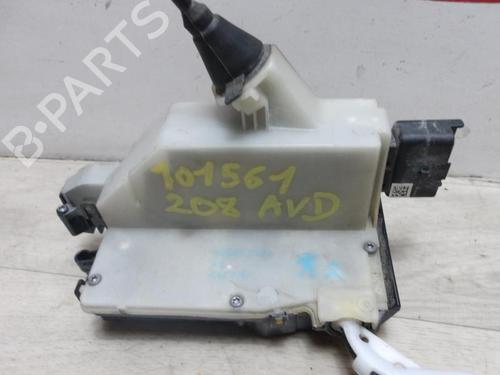 Used Rear left lock PEUGEOT 208 I (CA_, CC_) 1.6 HDi (92 hp) 13281190