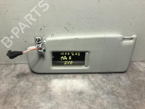 Used Left sun visor VW POLO V (6R1, 6C1) 1.2 TSI 16V (90 hp) 20616683