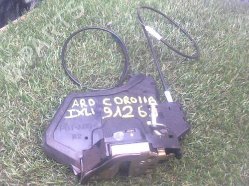 Used Rear right lock TOYOTA COROLLA (_E12_) 2.0 D-4D (CDE120R, CDE120L_) (110 hp) 12963400