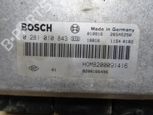 Engine control unit (ECU) RENAULT SCÉNIC I MPV (JA0/1_, FA0_) 1.9 dCi RX4 | BP13275197M57 