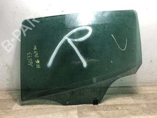 Used Rear left door window PEUGEOT 207 SW (WK_) 1.6 HDi (92 hp) 20631853