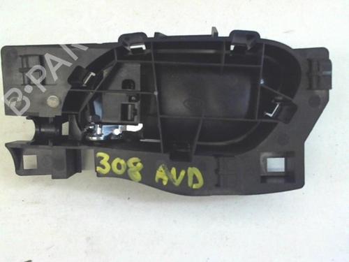 Front right interior door handle PEUGEOT 308 I (4A_, 4C_) 1.6 HDi | BP12970534I14 