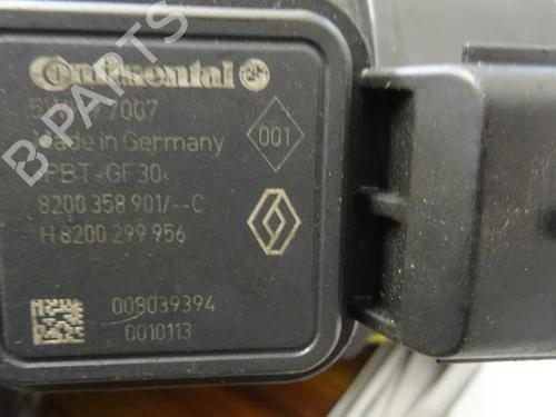 Mass air flow sensor RENAULT CLIO III (BR0/1, CR0/1) 1.5 dCi (C/BR0G, C/BR1G) | BP13037459M95 