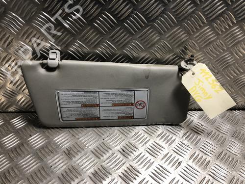 Used Left sun visor Left sun visor SUZUKI JIMNY Closed Off-Road Vehicle (SN) 1.5 DDiS 4WD (SN415D) (65 hp) 33458800 33458800