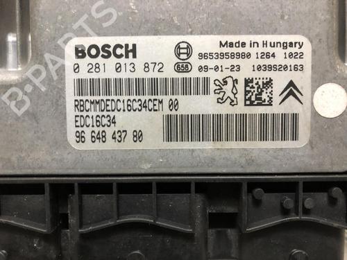 Engine control unit (ECU) PEUGEOT PARTNER Tepee 1.6 HDi | BP31196118M57