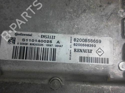 Engine control unit (ECU) DACIA SANDERO 1.4 MPI LPG | BP12963132M57