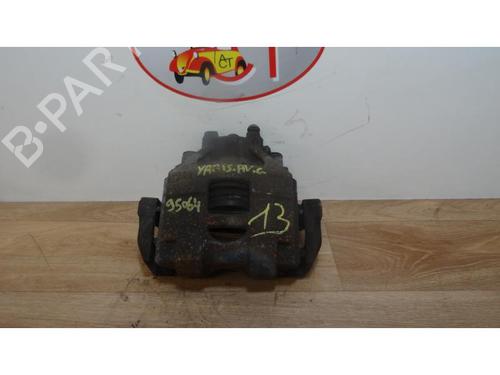 Bremssattel links vorne für TOYOTA YARIS (_P9_) 1.33 VVT-i (NSP90_, NSP90R) (100 hp) 13270495