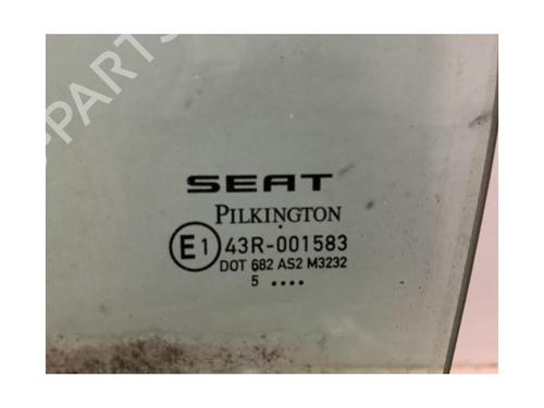 Rear left door window SEAT LEON (1P1) 1.6 | BP15968448C20 