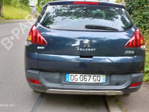Rear bumper bracket PEUGEOT 3008 I MPV (0U_) 1.6 HDi | BP28368879C159 
