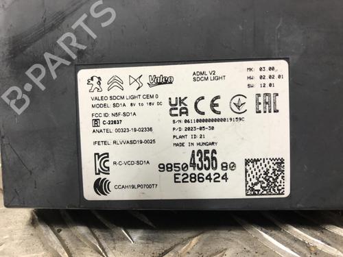 Control unit PEUGEOT 208 II (UB_, UP_, UW_, UJ_) 1.2 PureTech 100 | BP31245584M11