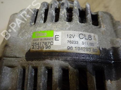 Used Alternator PEUGEOT 306 Convertible (7D, N3, N5) 1.6 (89 hp) 13292274