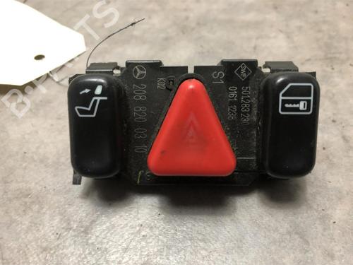 Used Warning switch MERCEDES-BENZ E-CLASS (W210) E 200 CDI (210.007) (102 hp) 20621724