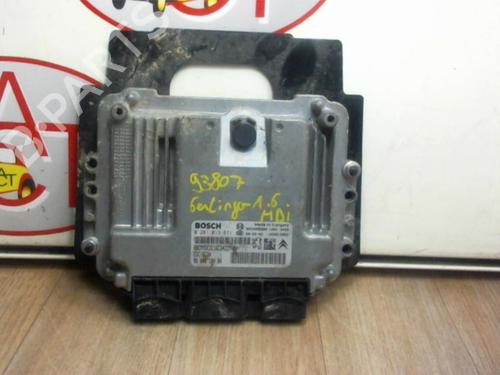 Used Engine control unit (ECU) CITROËN BERLINGO / BERLINGO FIRST Box Body/MPV (M_) 1.6 HDI 90 (MB9HX, MC9HX) (90 hp) 13275119