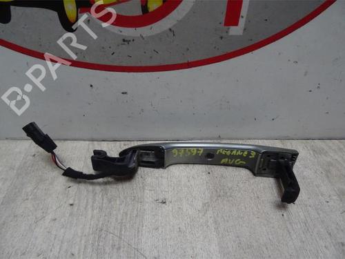 Front left exterior door handle RENAULT MEGANE III Hatchback (BZ0/1_, B3_) 1.9 dCi (BZ0N, BZ0J) | BP22940011C128 
