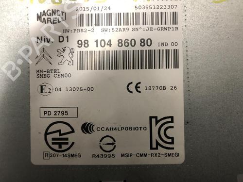 Radio CITROËN C4 Picasso II 1.6 HDi / BlueHDi 115 | BP24955457E6 - Image 4