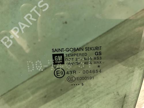 Used Rear left door window OPEL CORSA E (X15) 1.4 (08, 68) (90 hp) 30784968