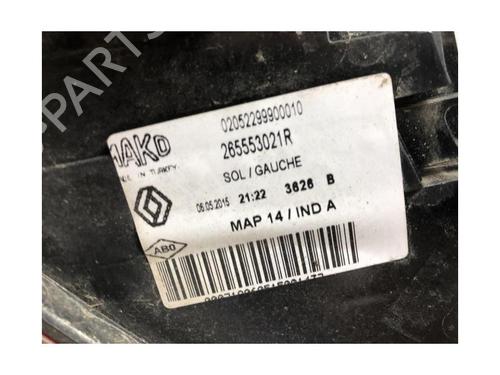 Left taillight RENAULT CLIO IV (BH_) 0.9 TCe 90 (BHNF, BHMA, BHMH, BHJK, BHJR) | BP20628116C34 