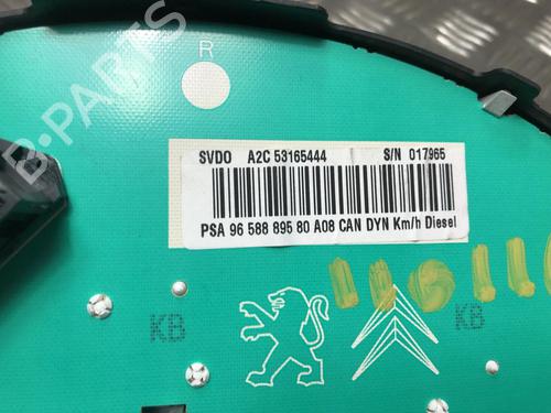 Instrument cluster PEUGEOT 1007 (KM_) 1.4 HDi | BP25382945C47 