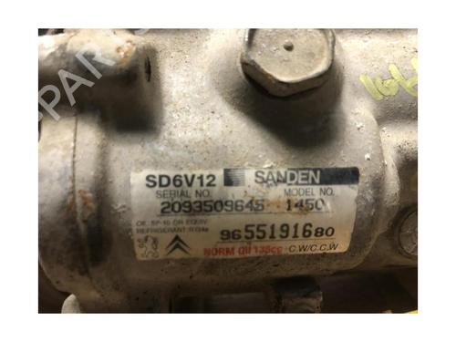 AC compressor CITROËN C2 (JM_) 1.4 HDi | BP20631686M34
